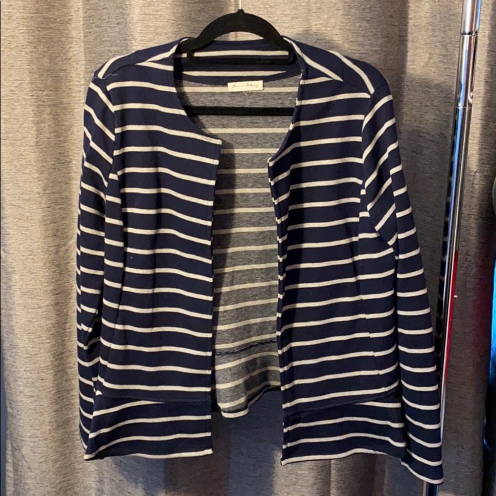 Jane and Delancey Open Blazer